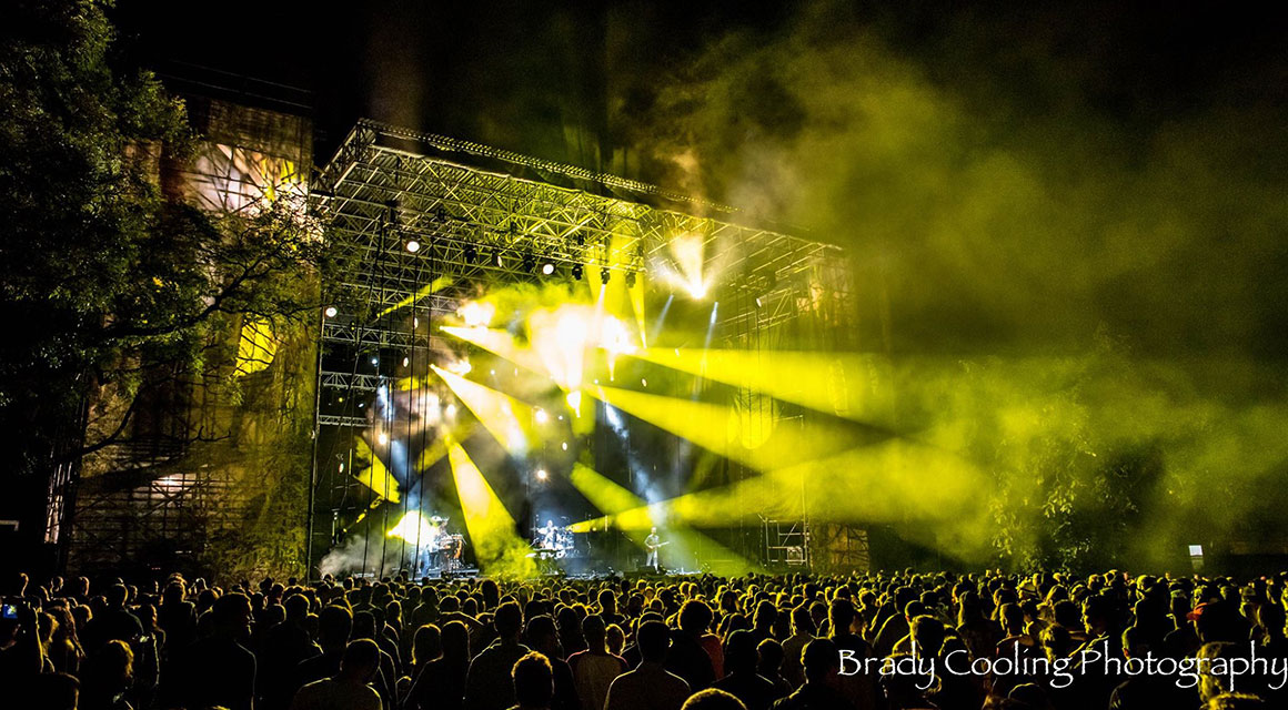 The Curtain With Lotus 20160924 Skyline Stage, Mann Music Center