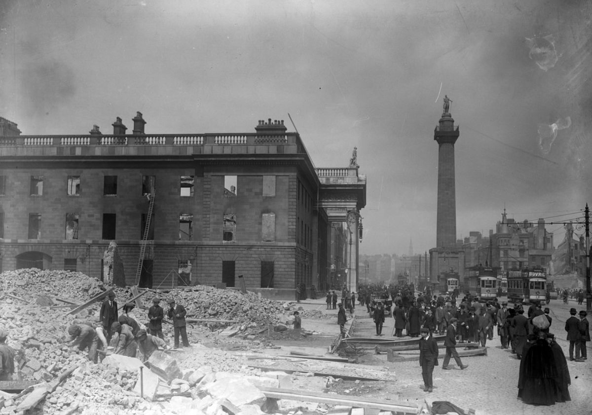Historic Photos of Dublin After the 1916 Easter Rising Vintage Everyday