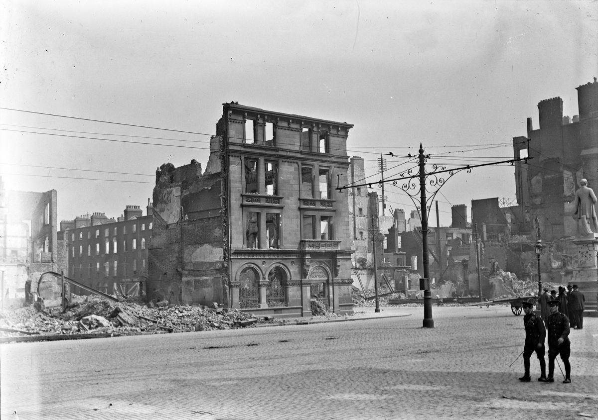 Historic Photos of Dublin After the 1916 Easter Rising Vintage Everyday