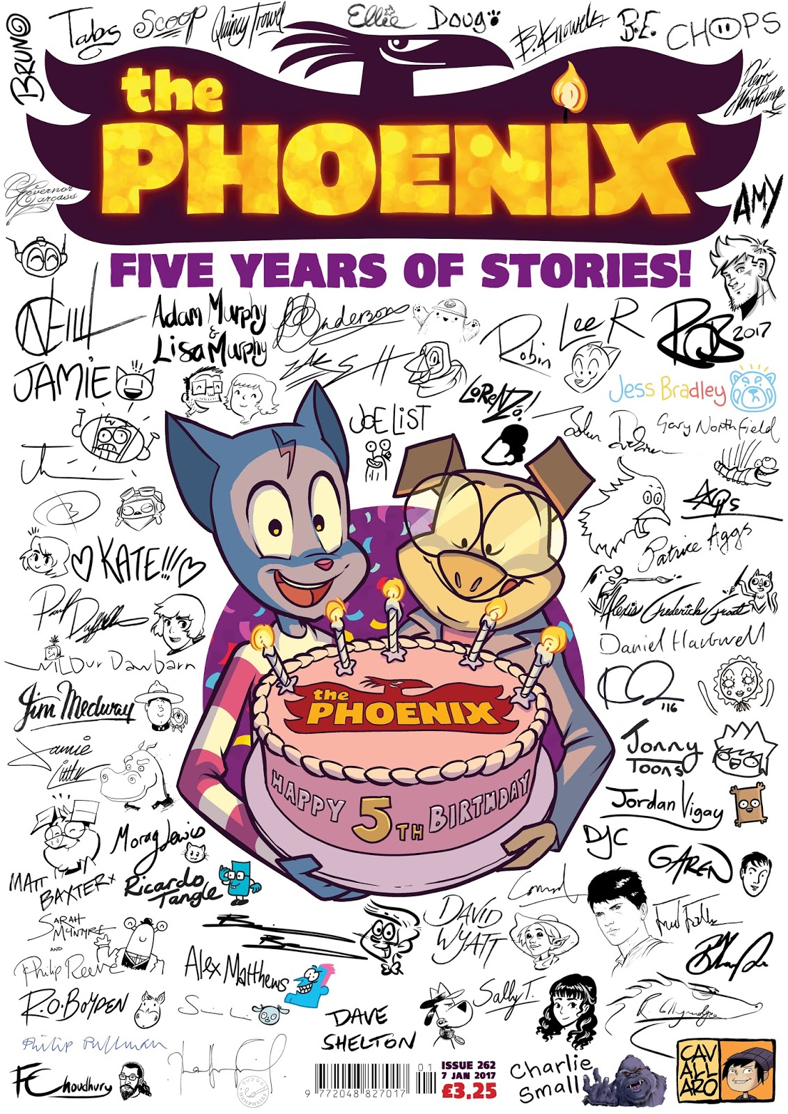 The Phoenix Comic is Five Years Old Today HAPPY BIRTHDAY! (David