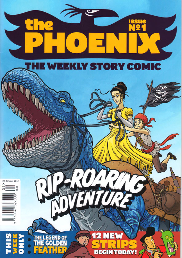 The Phoenix Comic Issue 1 The Phoenix takes flight!