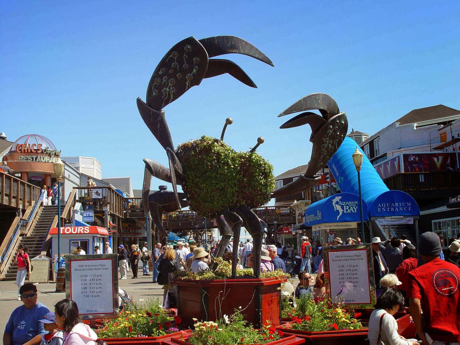 Fisherman’s Wharf, San Francisco Tourist Destinations